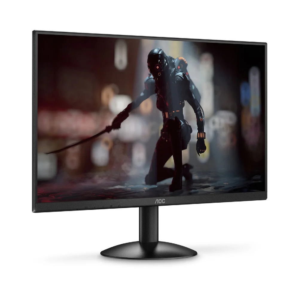 Imagem 2 de 5 do produto Monitor Gamer Aoc 24' Fhd 100hz Va 1ms Vga HDMI - 24b30hm2
