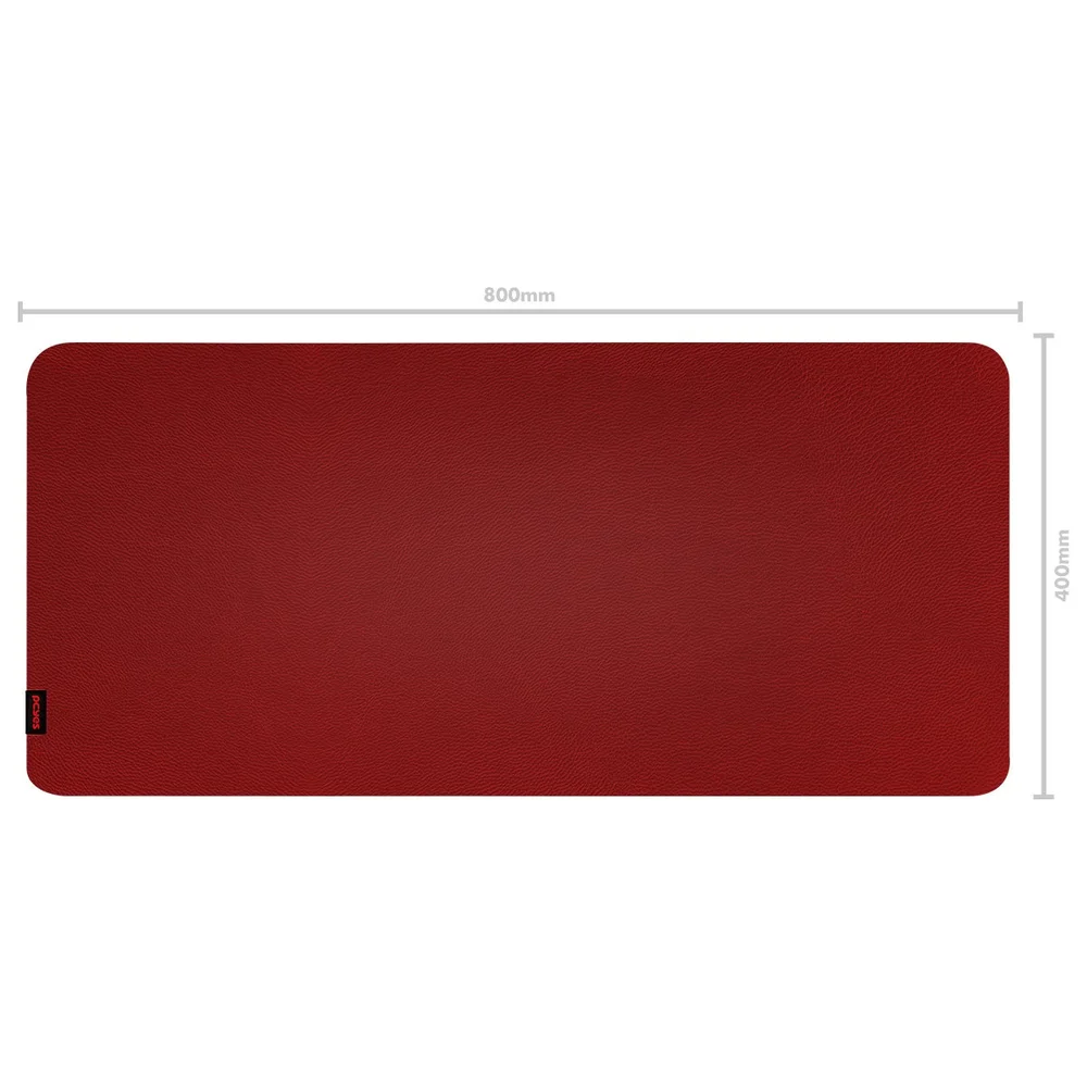 Imagem 3 de 5 do produto Mousepad Gamer PCyes Desk Mat Exclusive Bordo, Grande, 800x400mm, Pmpexdr