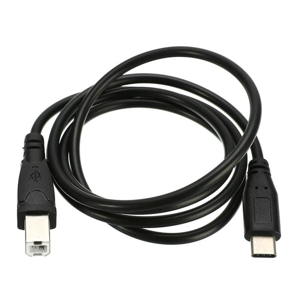 Imagem 2 de 3 do produto Cabo Usb-c Para Impressora Usb-b 1.8 Metros Android Otg