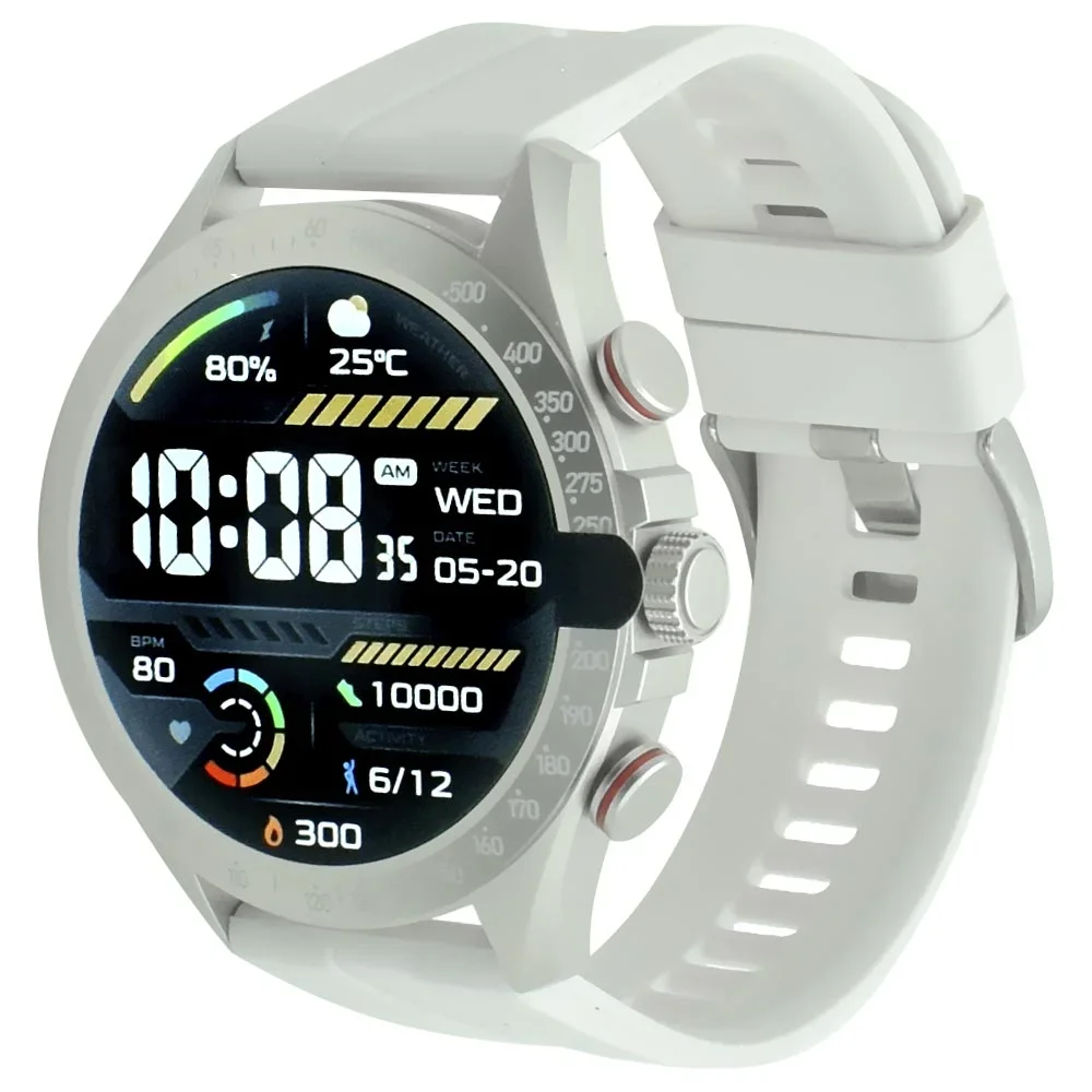 Smartwatch Haylou Solar Pro Preto, Tela AmoLED, A Prova D'água