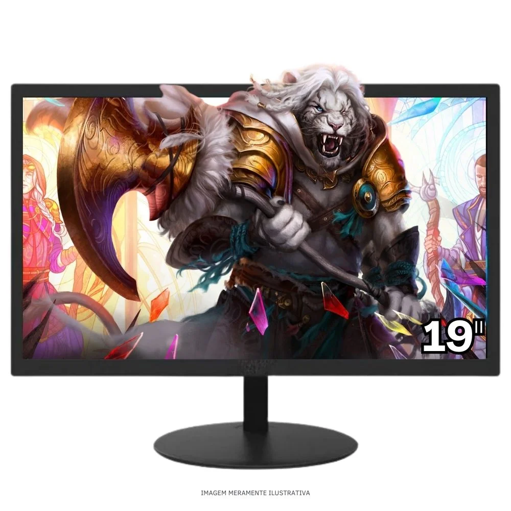 Computador PC Gamer Completo Tob Intel Core I7 SSD 240GB 8GB Gabinete Aquário Teclado Mouse Mouse Pad E Headset Gamer Monitor 19" WINDOWS 10 Pro Trial - view 2