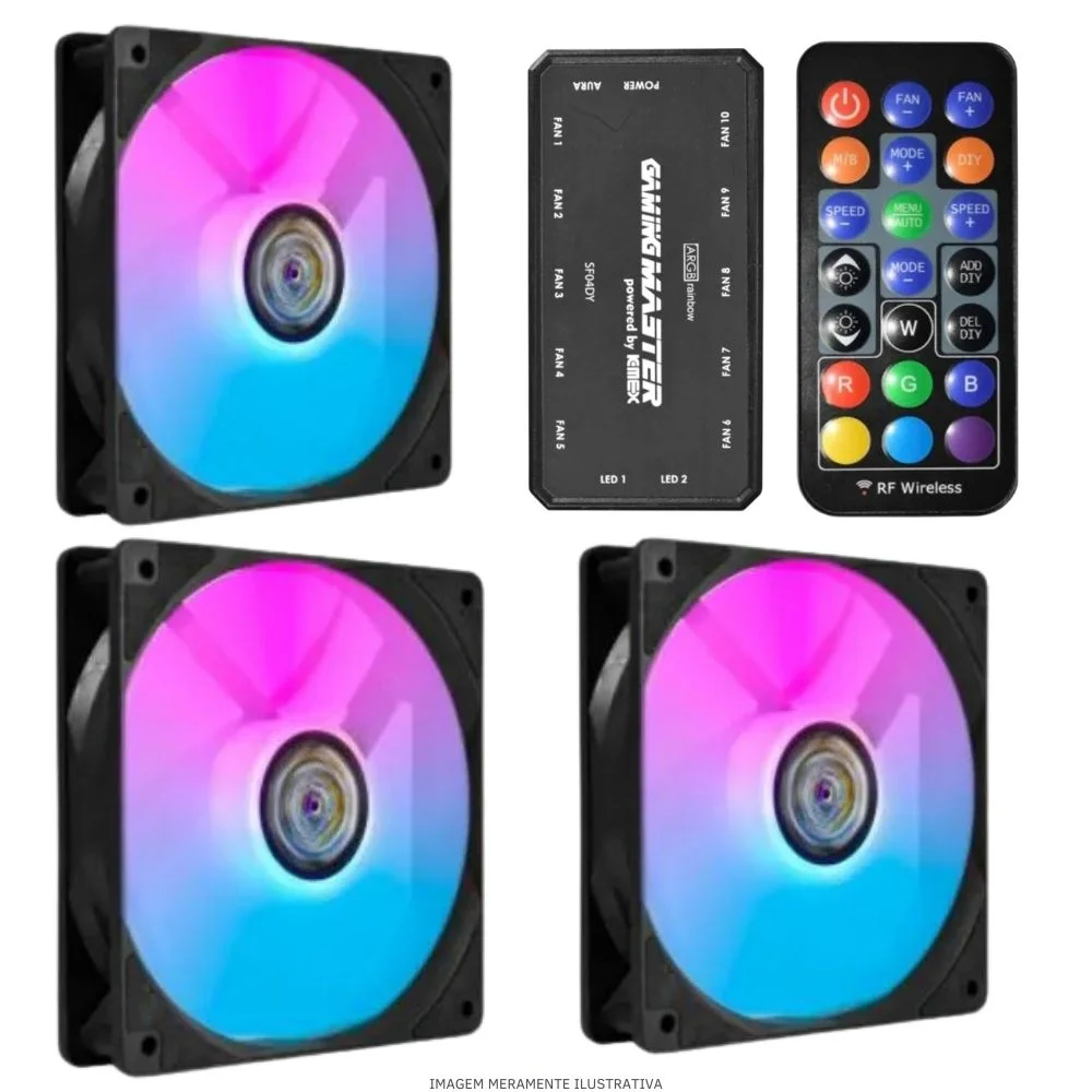 Computador PC Gamer Completo Tob Intel Core I5 SSD 240GB 16gb Gabinete Aquário Teclado Mouse Mouse Pad E Headset Gamer Monitor 23" WINDOWS 10 Pro Trial - view 5