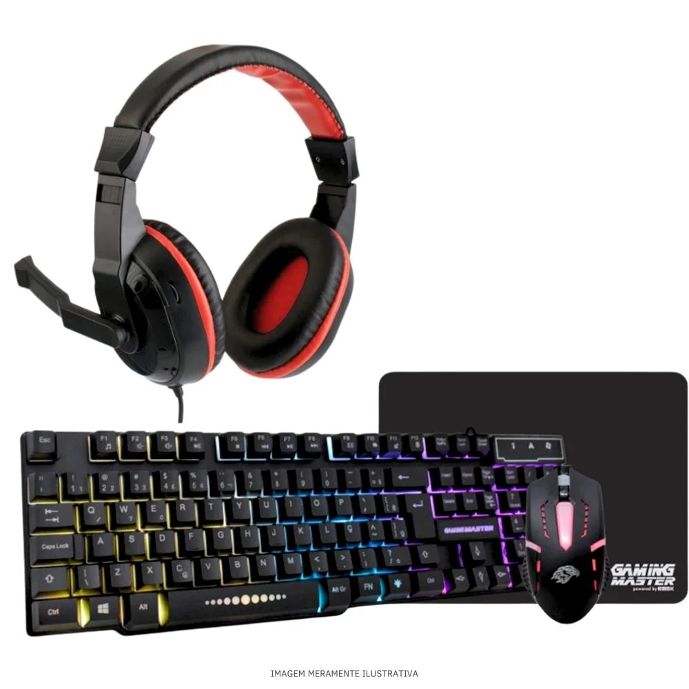 Computador PC Gamer Completo Tob Intel Core I5 SSD 240GB 16gb Teclado Mouse Mouse Pad E Headset Gamer Joystick Monitor 23" WINDOWS 10 Pro Trial - view 4