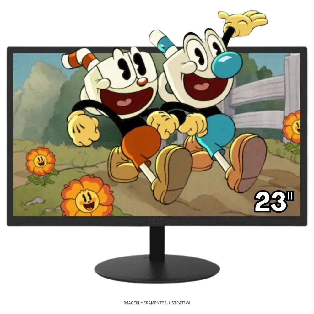 Computador PC Gamer Completo Tob Intel Core I5 SSD 480GB 16gb Gabinete Aquário Teclado Mouse Mouse Pad E Headset Gamer Monitor 23" WINDOWS 10 Pro Trial - view 2