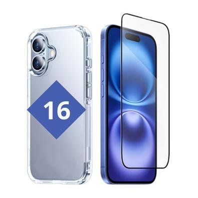 Capa Capinha Case Para Iphone 16 + Película Privacidade
