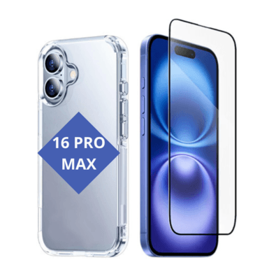 Capa Acrílica Para Iphone 16 Pro Max + Película 3d Privacy