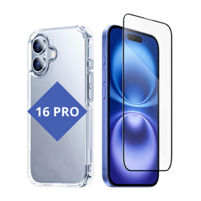 Capinha Space Para Iphone 16 Pro + Película 3d