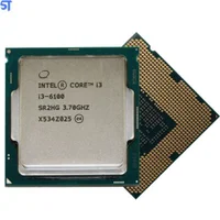Processador 1151 i3  6100 3,7ghz(3,7 Ghz) 3mb /2 Nuc /4 Thre i3-6100  Intel 2