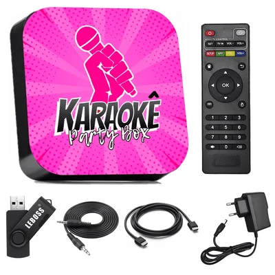 Karaokê Rosa Com Pontuação +de 2000 Músicas Videoke (não Precisa De Internet)