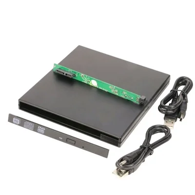 Case Para Gravador De Dvd Usb 12.7mm Externo  Gv-u2