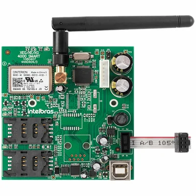 Módulo Gprs 2 Chips Xg 4000 Smart Intelbras