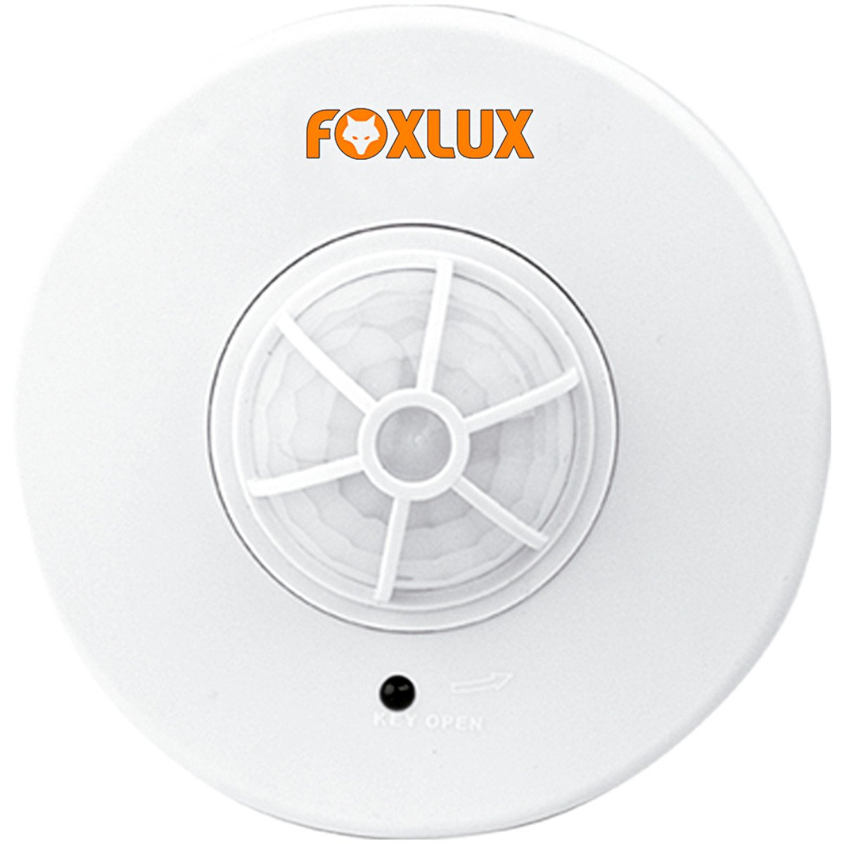 Sensor De Presença 360° Branco Para Teto