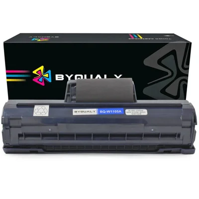 Toner Byqualy Para Hp, 1k, Preto, Com Chip - W1105a
