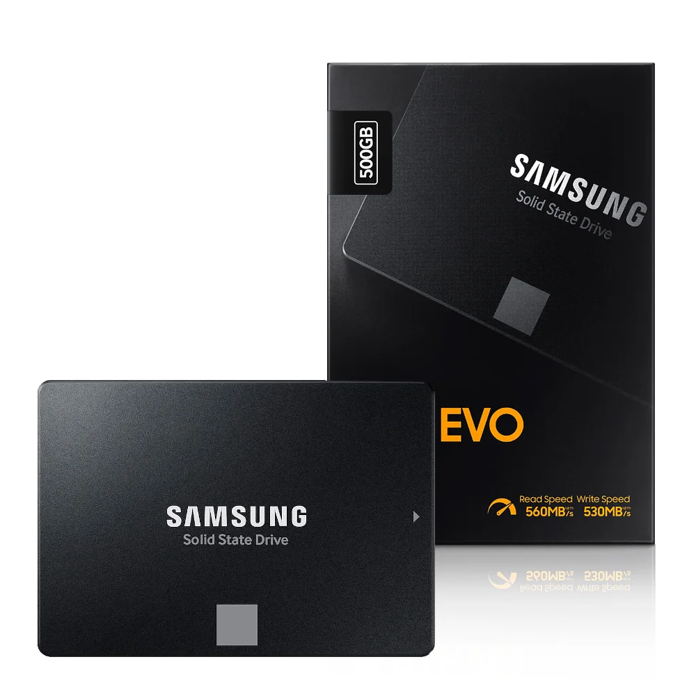 SSD  500gb 2.5 Sata 3 870 Evo 560mb/s Leit - 530mb/s Grav Mz-77e500b/eu Samsung