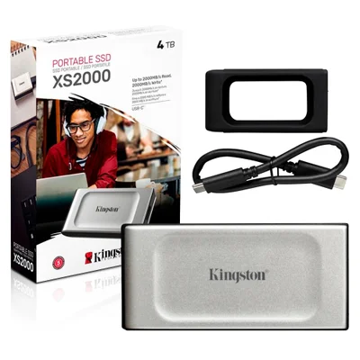 【新品未開封】Kingston XS2000 4TB 外付けSSD Produtos com até 15 OFF no PIX KaBuM