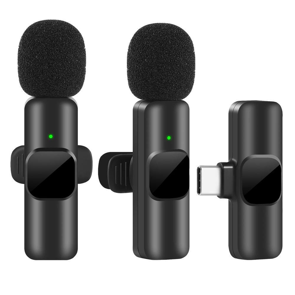 Imagem 5 de 5 do produto Microfone De Lapela Sem Fio Para Entrevista Gravação Live