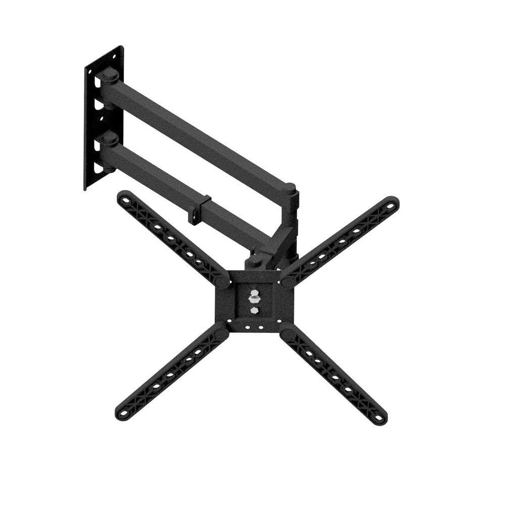 Imagem 2 de 2 do produto Suporte De Ferro Para Monitor/tv Suporte Fixo De Parede Com Movimentos Triarticulado E Com Inclinação Para Telas De 10 A