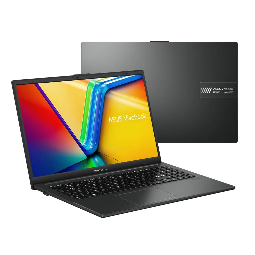 Notebook Asus Vivobook Go 15 E1504fa AMD Ryzen 5-7520u, 4GB RAM, SSD 256GB, Tela 15.6" Full HD, Linux Keepos, Black - Nj1287