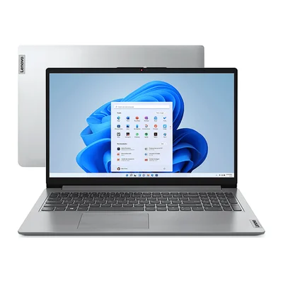 Notebook Lenovo Ideapad 1 15iau7, WINDOWS 11 Home, 15.6" Hd, Intel Core I7-1255u, 12gb, SSD 512gb - 82vy000pbr