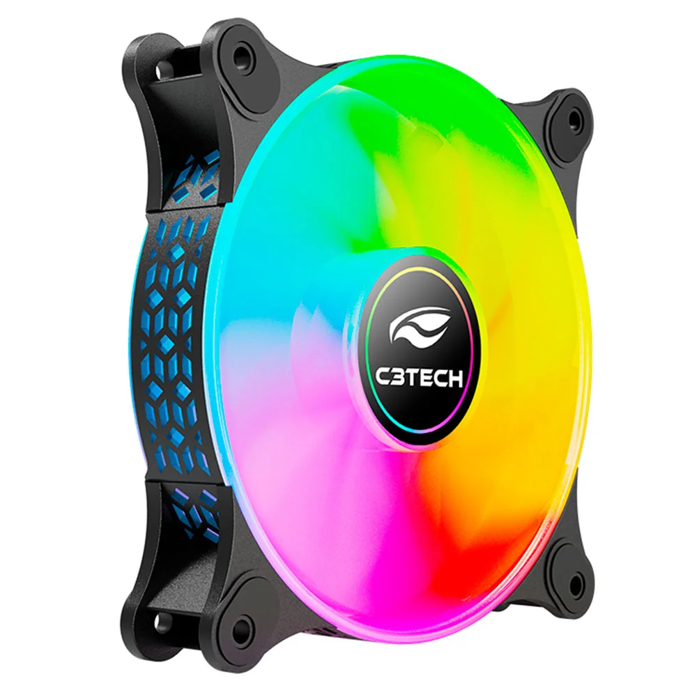 Imagem 3 de 5 do produto Cooler 120mm Com LED ARGB C3tech F9-l170bk