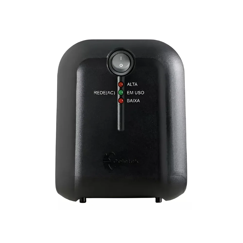 Imagem 1 de 5 do produto Estabilizador Coletek Energia Bivolt Saida 115v Es-1500va Cor:preto