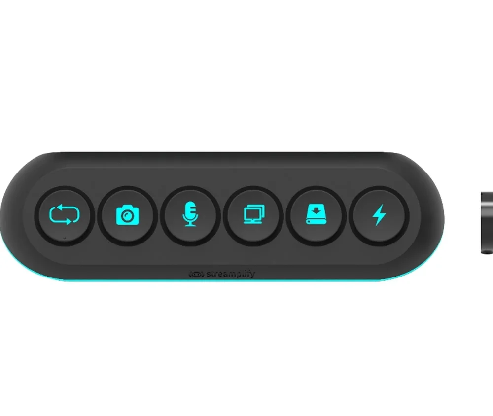 Imagem 2 de 5 do produto Hub 5 Portas Usb 3.0 Deck 5 Preto Streamplify