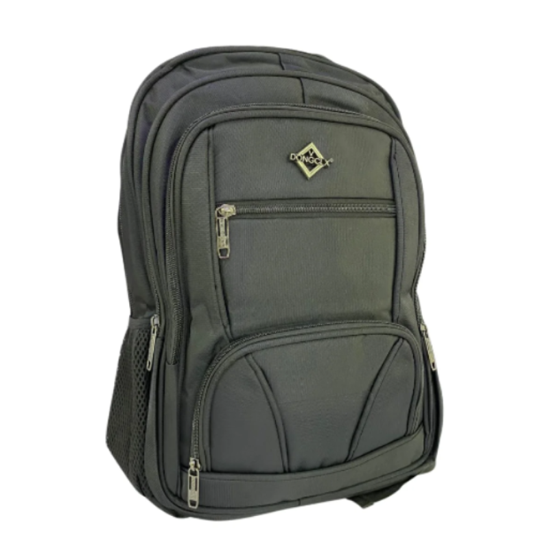 Mochila De Polyester - Resistência E Estilo Para O Dia A Dia Cor:preta