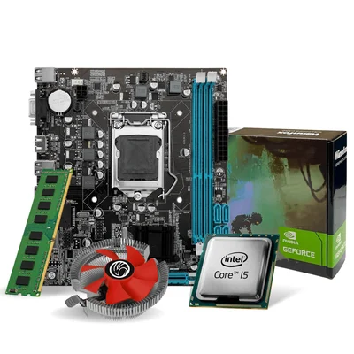 Kit Pl H510 + Intel I5 11400f + 32gb Ddr4 + Cooler + Video 1gb