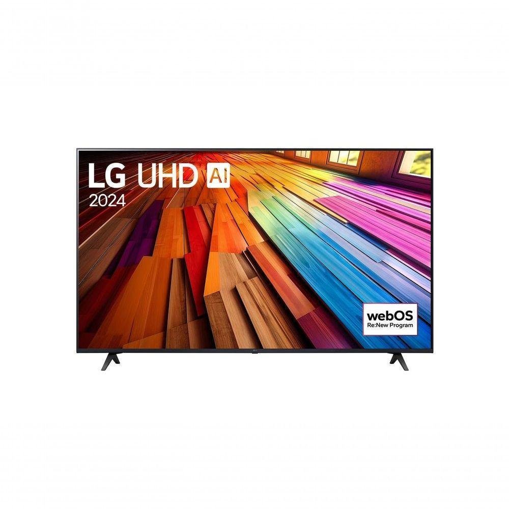 Smart TV 55 Polegadas LG UHD 4K, 3 HDMI, USB, Bluetooth, ThinQ, Alexa, Otimizador de Jogos e Modo Filmmaker - 55UT8050