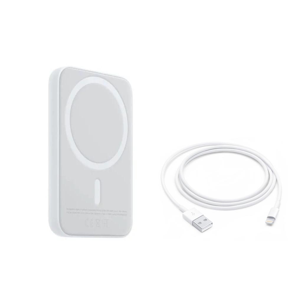 Carregador Portátil 5.000 Mah Compativel Com Magsafe