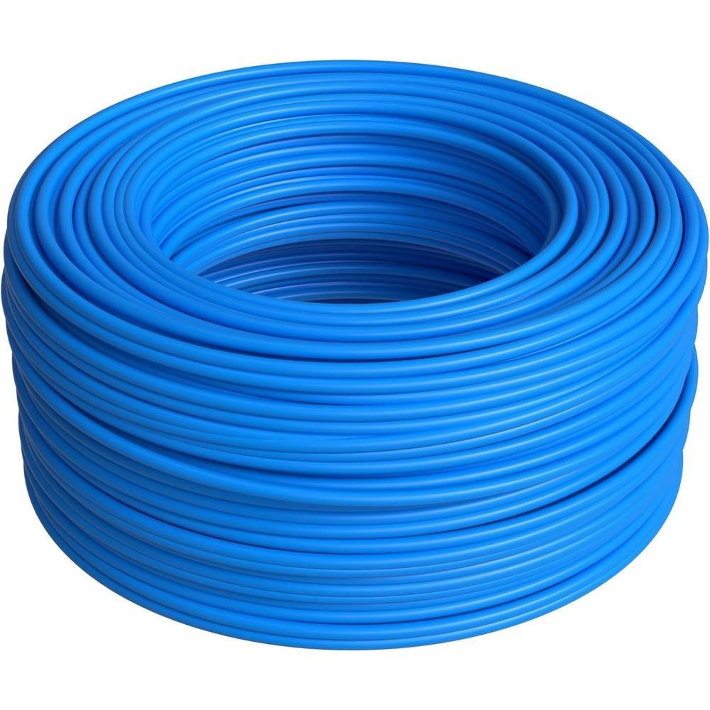 Imagem 2 de 3 do produto Cabo De Rede Cat6 Cobre Utp 4 Pares Azul 150 Metros Gigabit