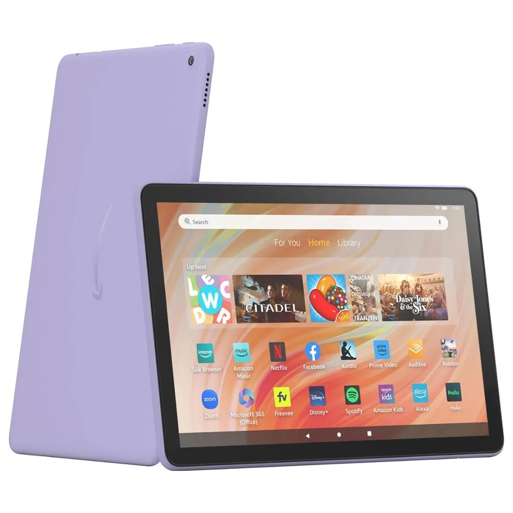 Amazon Fire HD 10 64GB パープル Amazon、10.1型タブレット