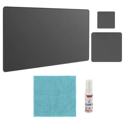 Kit Mousepad 43x30 + 20x20 e Spray Microfibra Limpa Notebook Game