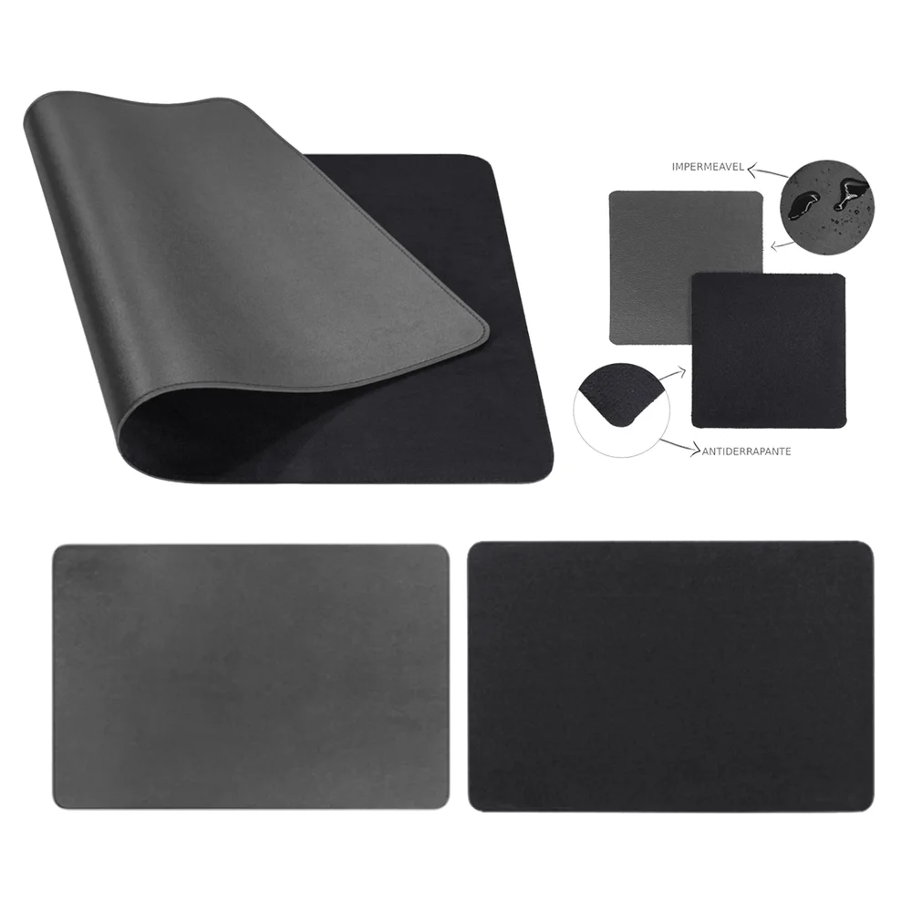 Imagem 3 de 5 do produto Kit Mousepad 43x30 + 20x20 e Spray Microfibra Limpa Notebook Game