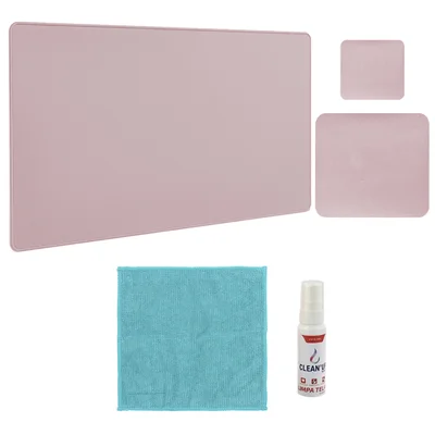 Kit Mousepad e Limpa Tela + Microfibra Notebook Pc Game Trabalho