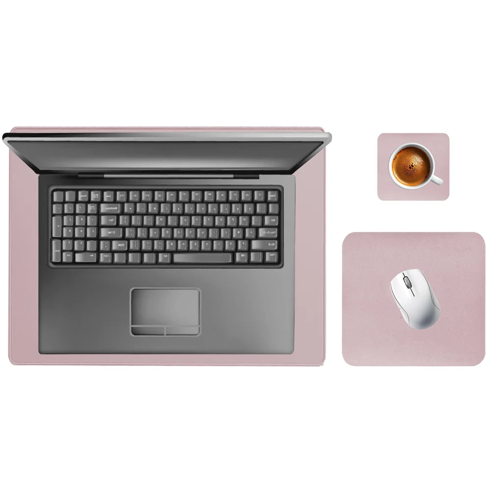 Imagem 5 de 5 do produto Kit Mousepad e Limpa Tela + Microfibra Notebook Pc Game Trabalho