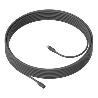 Cabo Extensor De Microfone Para Meetup Logitech