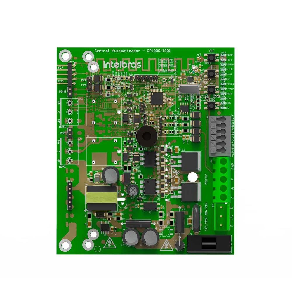 Central De Comando Intelbras Cp 1000 - Automatizador Central De Comando Intelbras Cp 1000 - Automatizador