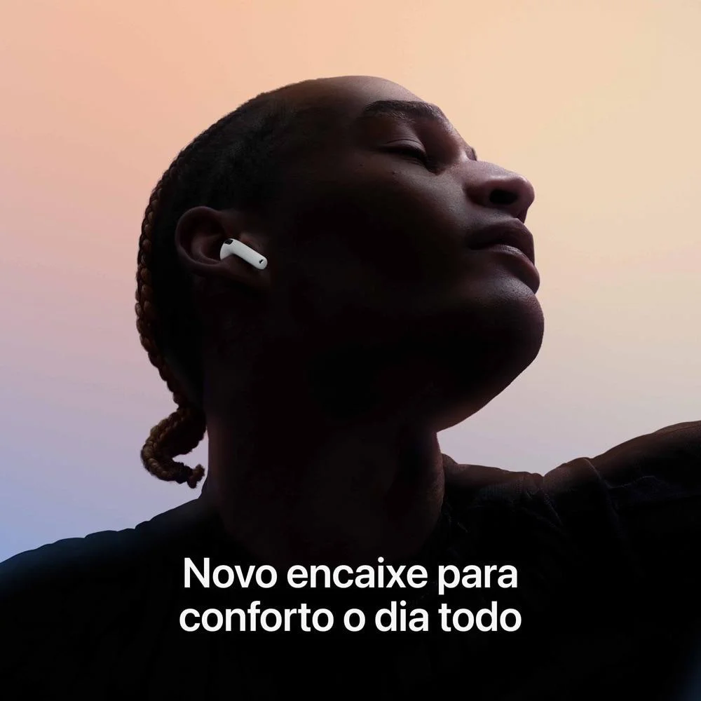 Apple Airpods 4 Com Cancelamento Ativo De Ruído