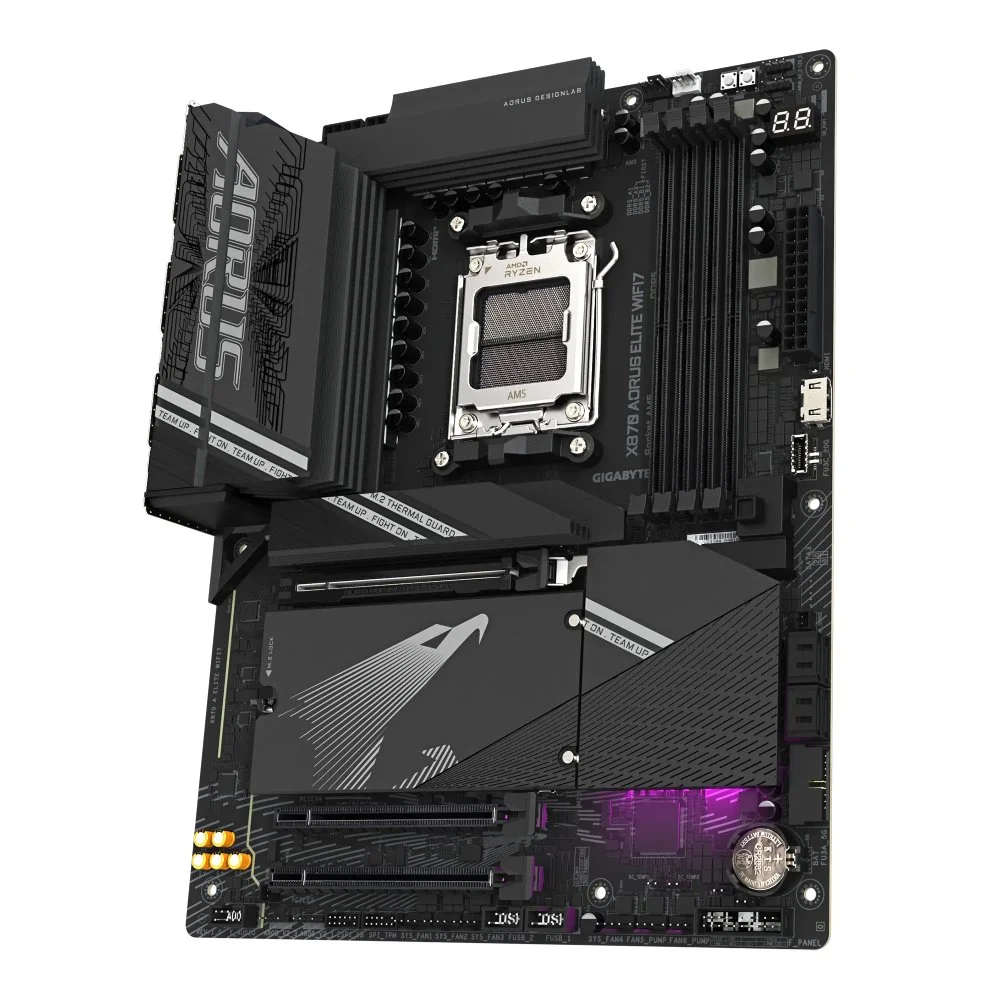 Imagem 3 de 5 do produto Placa Mãe Gigabyte X870e Aorus Elite Wifi 7 (am5/4xDDR5)