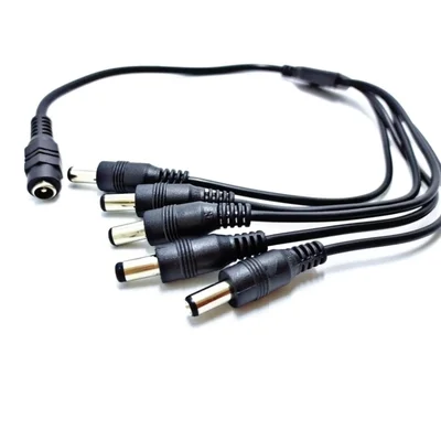 Cabo 1 Jack J4 X 5 Plug P4 P/ Cftv 40cm - Emb 05 Cabos