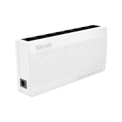 Switch Ethernet 10/100mbps Desktop Com 8 Portas Modelo S108 Tenda