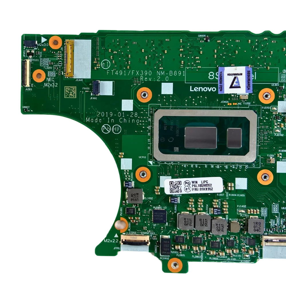 Placa Mãe Lenovo ThinkPad T480 FX390 X390 Nm-b891 Core I7-8665u 8GB Ddr4 Onboard 6