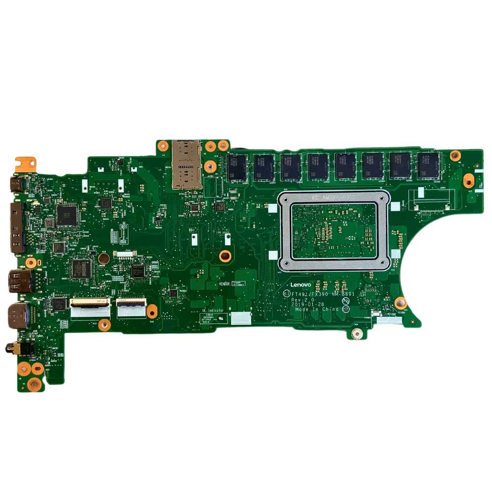 Placa Mãe Lenovo ThinkPad T480 FX390 X390 Nm-b891 Core I7-8665u 8GB Ddr4 Onboard 8