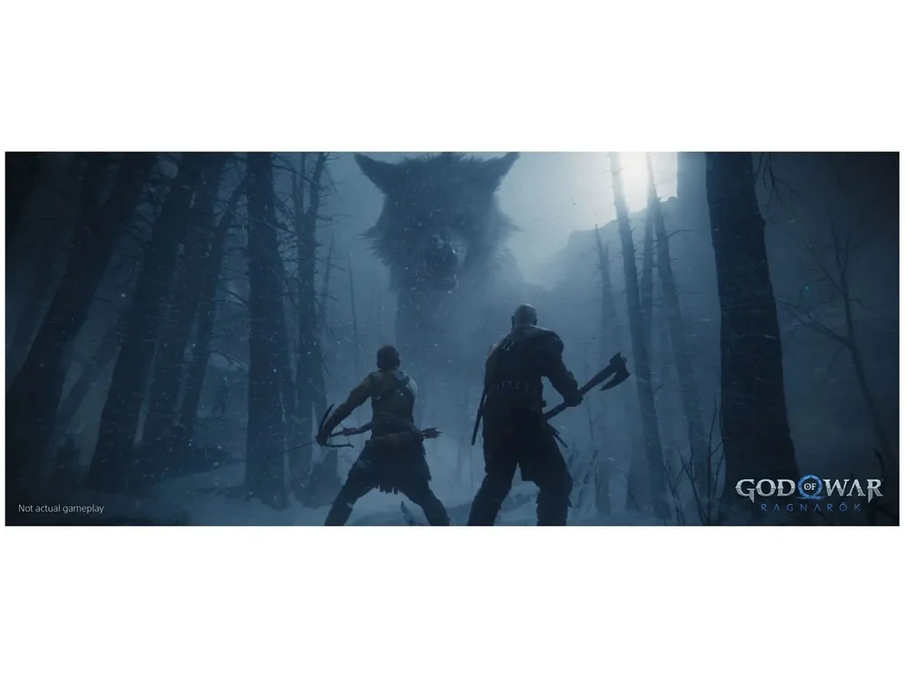 Imagem 2 de 4 do produto God Of War Ragnarok PS4 Edição Dublada Em Português Mídia Física Playstation 4