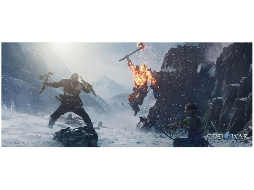 Imagem 3 de 4 do produto God Of War Ragnarok PS4 Edição Dublada Em Português Mídia Física Playstation 4