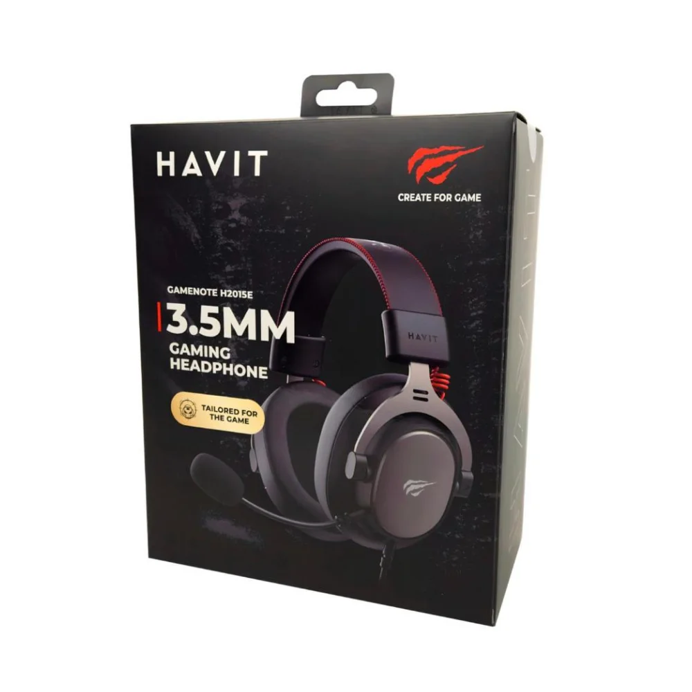Imagem 3 de 5 do produto Headset Gamer Havit Gamenote H2015e Preto