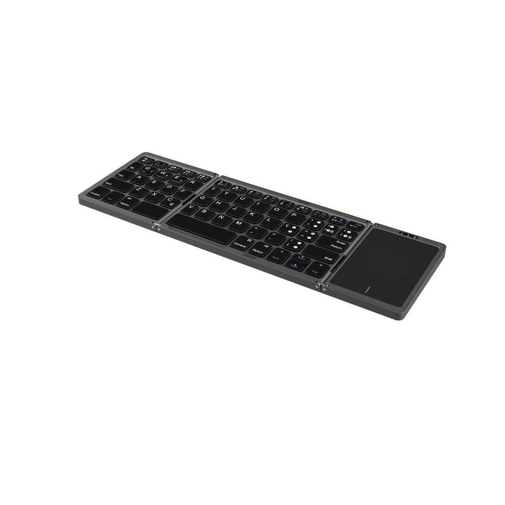 Imagem 2 de 4 do produto Teclado Dobravel Com Touchpad Ultrafino Bateria