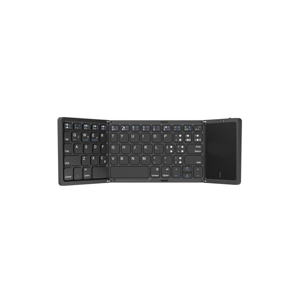 Imagem 4 de 4 do produto Teclado Dobravel Com Touchpad Ultrafino Bateria