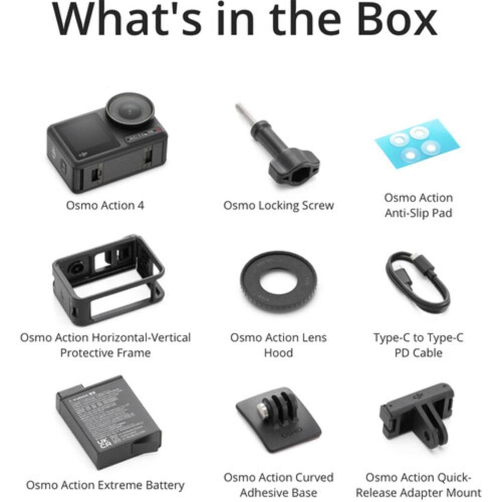 Imagem 4 de 5 do produto Câmera Dji Osmo Action 4 Camera Standard Kit